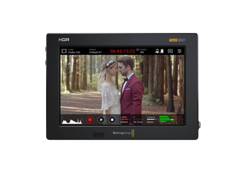 Monitor Video Assist 12G 7" vista frontal