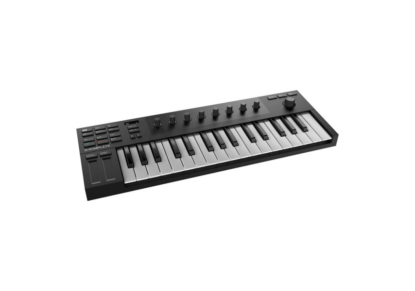 Komplete Kontrol M32 vista de perfil izquierdo