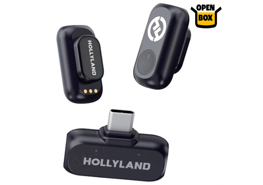 Sistema de Micrófonos de solapa Inalámbricos Hollyland LARK A1 Mini Duo 