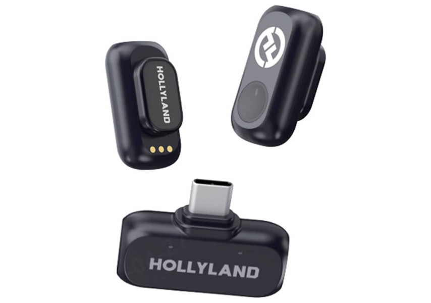 Sistema de Micrófonos de solapa Inalámbricos Hollyland LARK A1 Mini Duo 