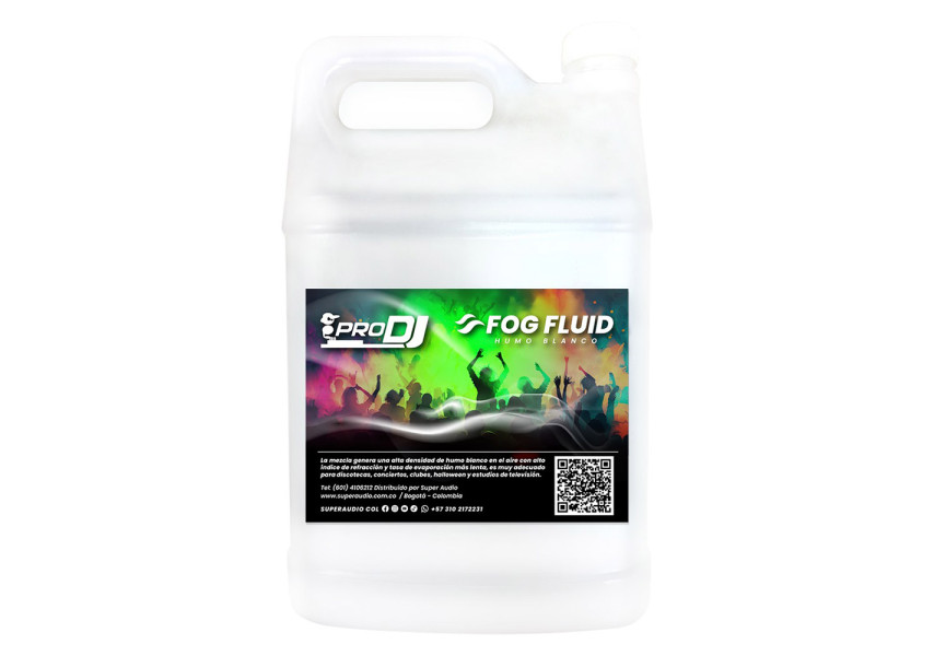 Pro DJ Lighting Líquido para Máquina de Humo (1 GL) vista frontal