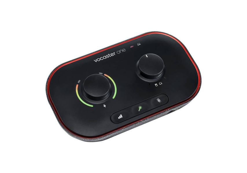 Interface Vocaster One vista de perfil