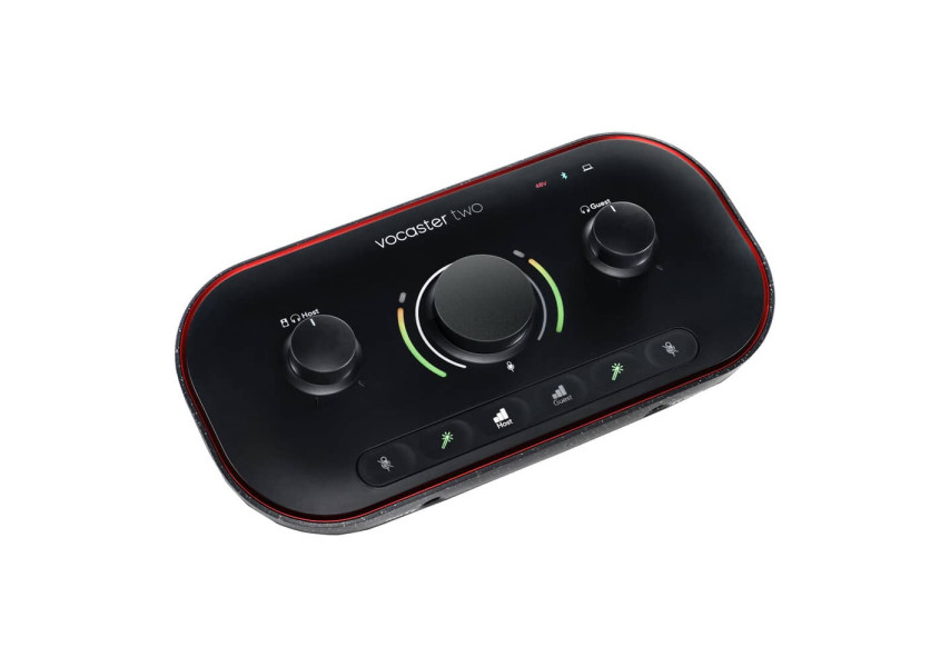 Interface Vocaster Two vista de perifl