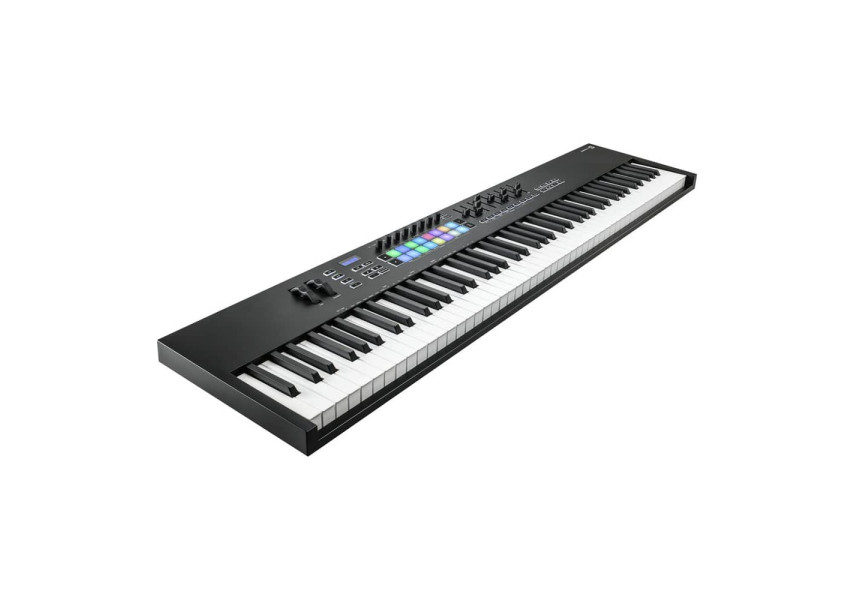 Controlador de teclado Launchkey 88 MK3 vista de perfil
