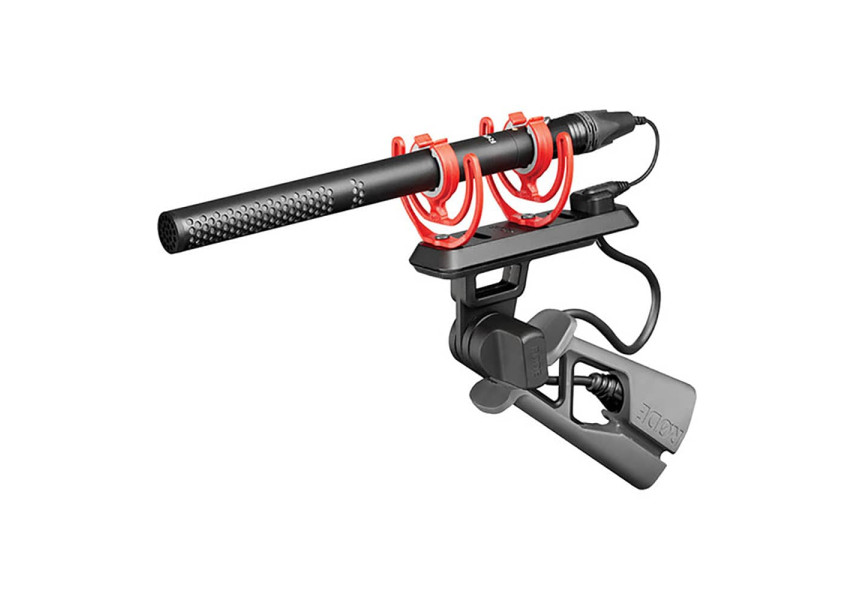 Micrófono NTG5 KIT con soporte PG2-R vista de perfil