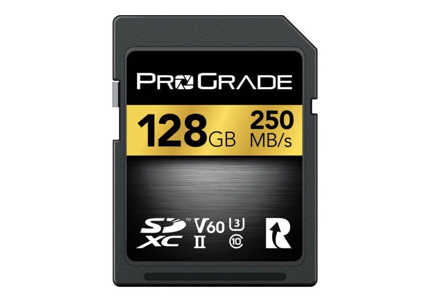 Tarjeta de memoria SDXC de 128 Gb vista frontal