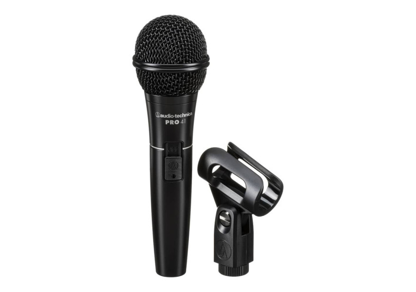 Micrófono Pro 41 y adaptador Stand Clamp
