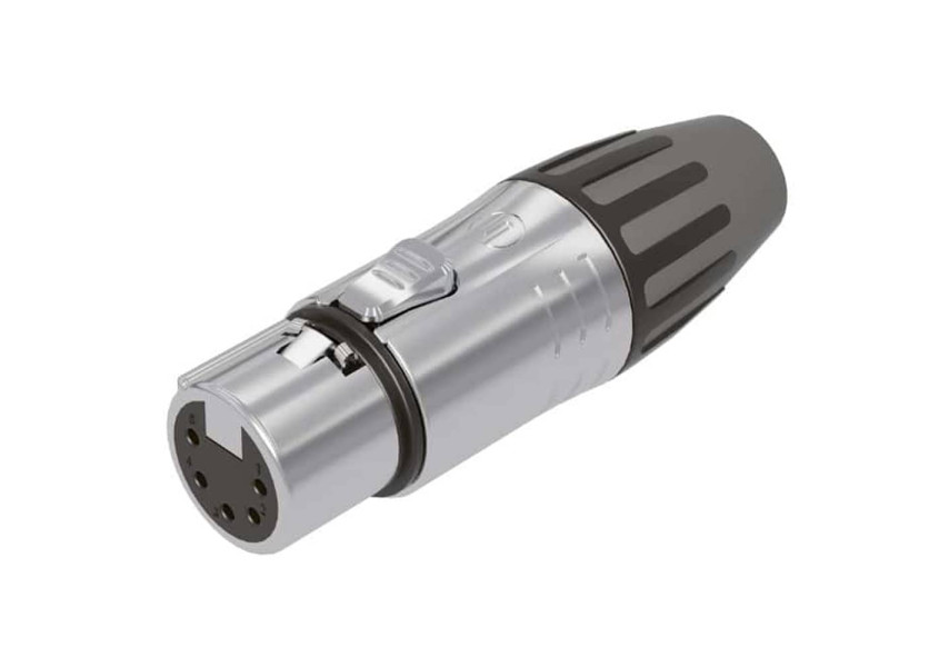 Seetronic SCMF5 Conector XLR Hembra 5 Pines para audio e iluminación DMX