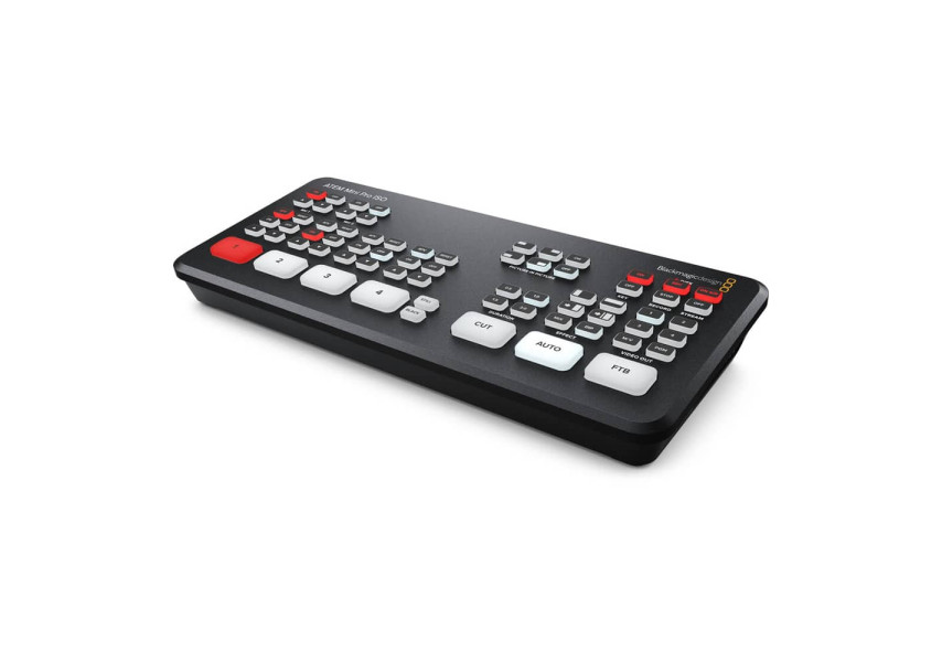 Switcher ATEM Mini Pro ISO vista de perfil
