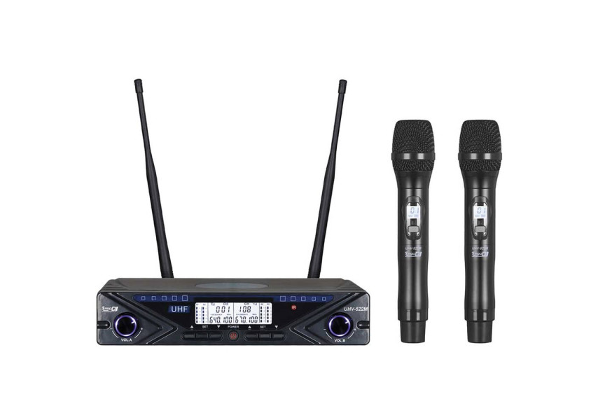 DJ Pro UHV-522M vista frontal