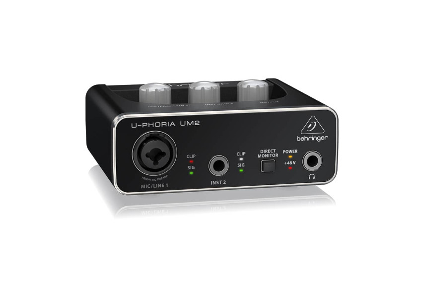 Behringer UM2 vista de perfil