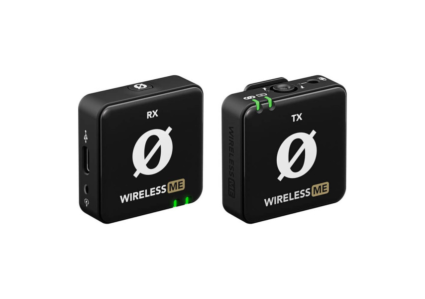 Sistema Wireless ME transmisor y receptor vista de perfil