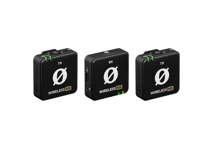 Sistema RODE Wireless ME Dual vista de perfil