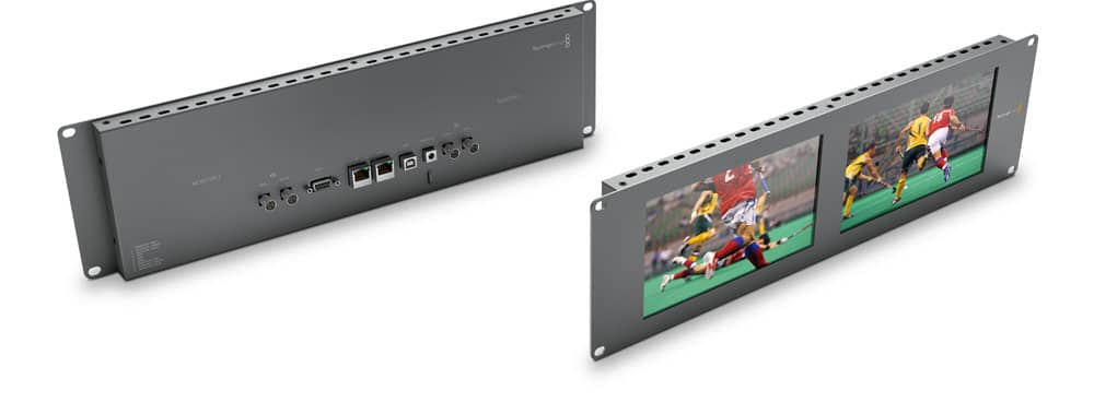 Dos SmartView Duo vista de perfil