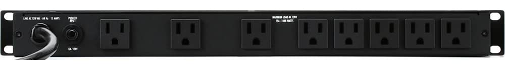 M-8x2 Acondicionador de Corriente vista posterior