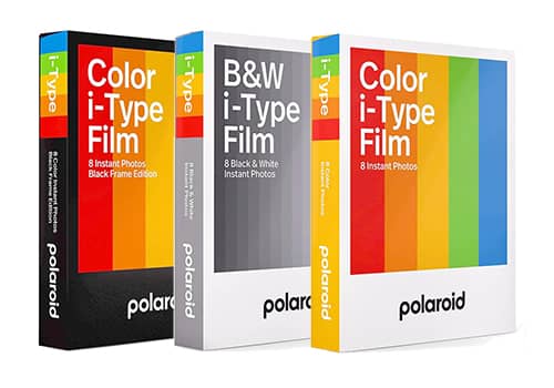 Películas Instantáneas Color y B&W i-Type de 8 exp