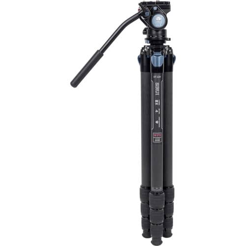 VA-5 Kit de Rótula de Vídeo con Trípode ST-224 cerrado vista de perfi