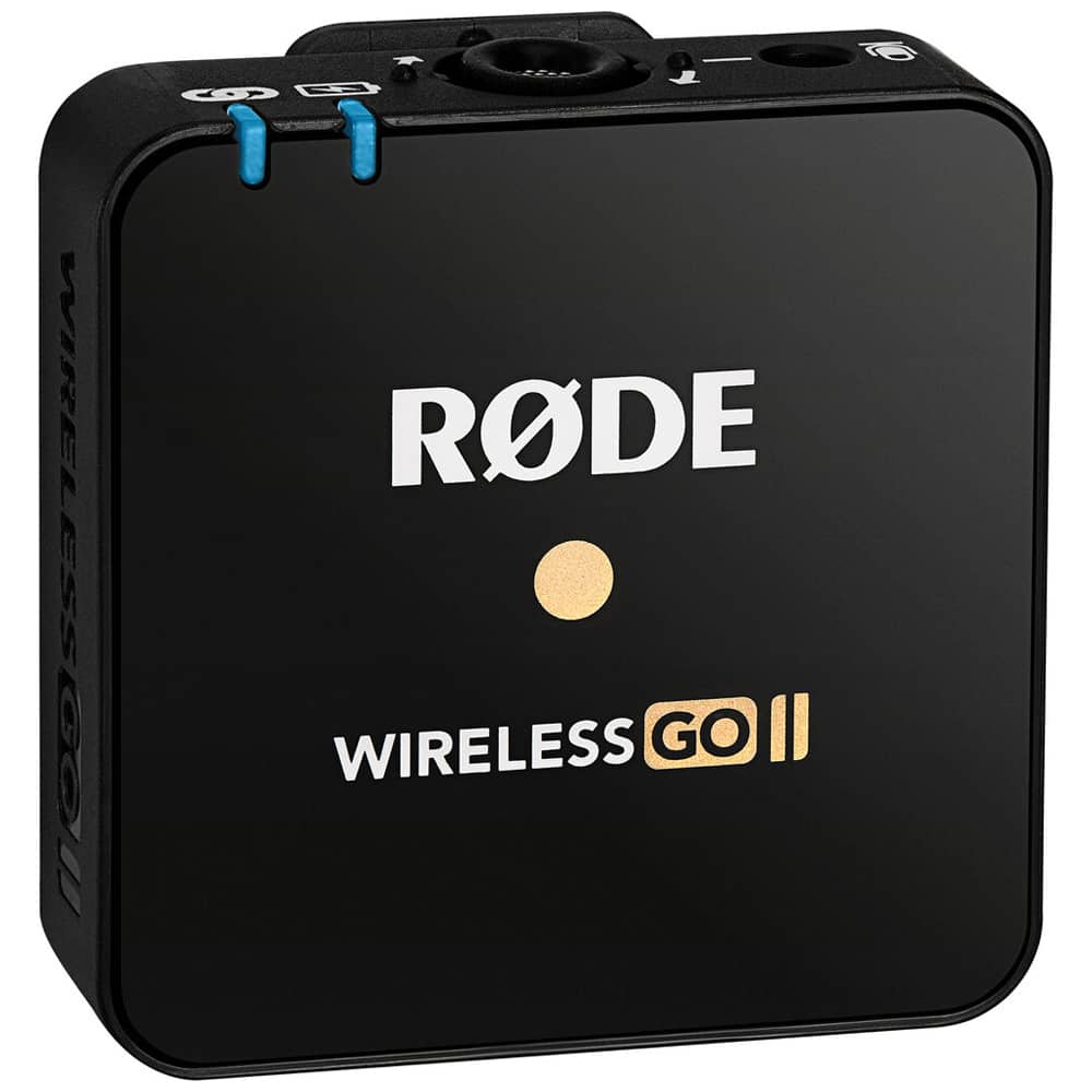 RODE WIRELESS GO - sistema de microfono inalambrico compacto negro