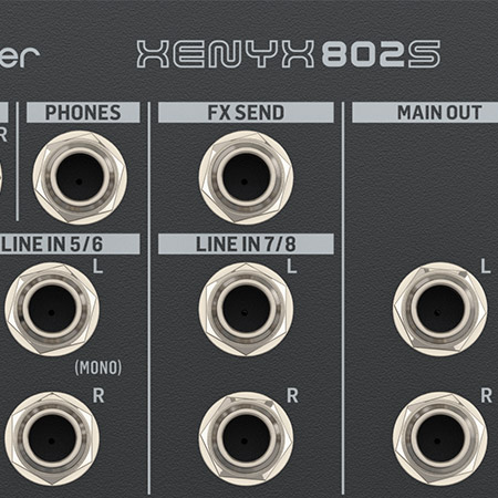 Detalle de las conexiones de la Interface Xenix 802s